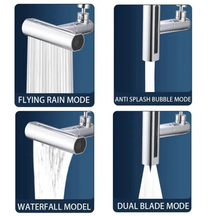 360° ROTATION 4IN1 MODES SINK SPLASH FAUCET